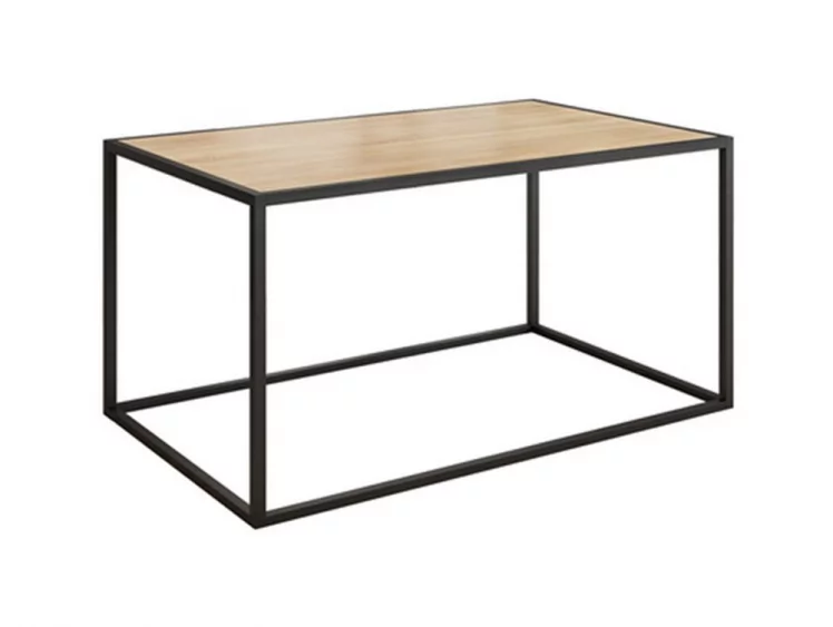 Стол журнальный Лофт LMN-08 Черный муар-дуб сонома_0