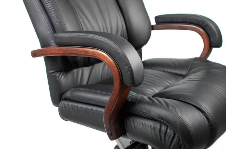 Кресло руководителя Бюрократ T-9925WALNUT Черный_5