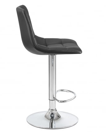 Стул барный DOBRIN TAILOR экокожа Черный_2