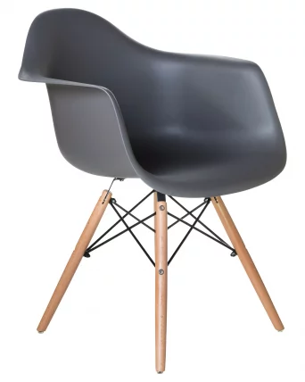 Стул обеденный DOBRIN DAW Темно-серый_0