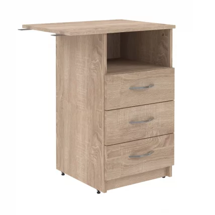 Тумба приставная правая SC-3D.2 R (Дуб сонома светлый)_0