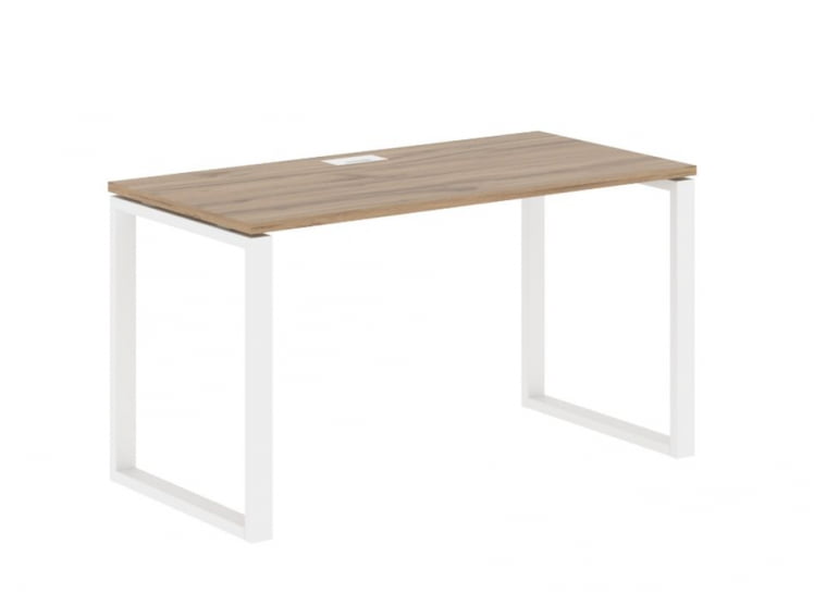 Стол письменный EDIS EQST 1367 Дуб Денвер светлый Белый_0