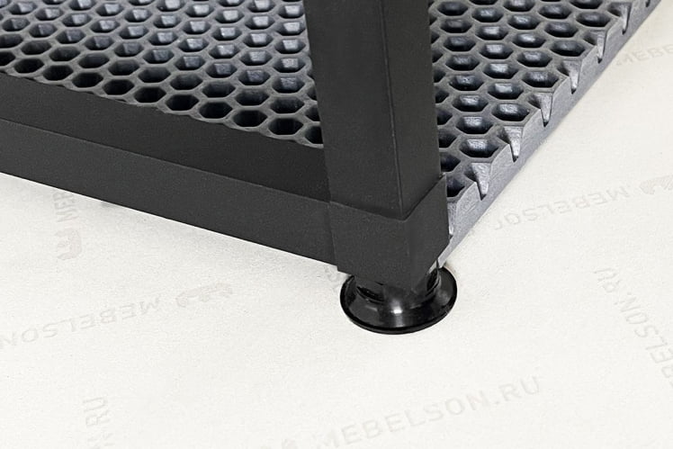 Обувница Краш LMN-13 черный муар/белое дерево_5