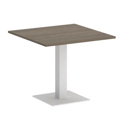 Стол журнальный квадратный HOME OFFICE VR.SP-5-90.2 Вяз Благородный/Белый металл_0