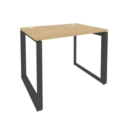 Стол рабочий на О-образном м/к ONIX O.MO-SP-1.7 Тиквуд Светлый/Антрацит_0