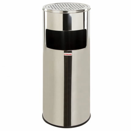 Урна с пепельницей LAIMA PROFESSIONAL 27 литров Серебристый_0