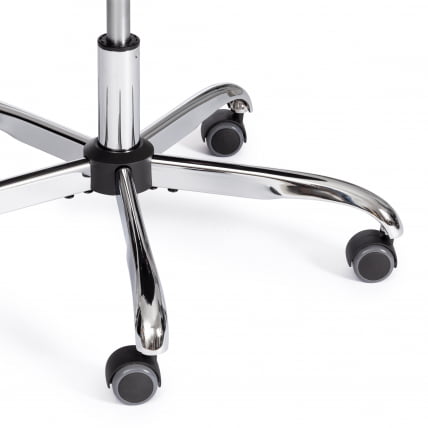 Кресло OXFORD хром флок , серый, 29_9