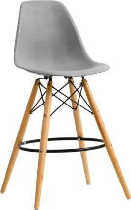Стул барный SC-403 Eames Серый_0
