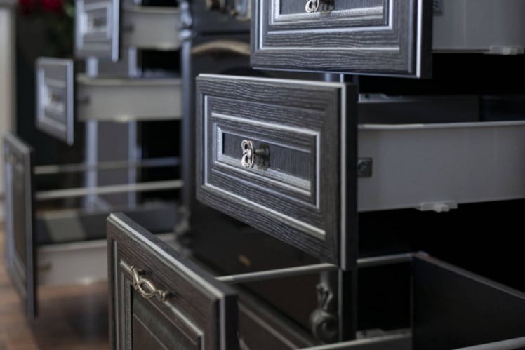 Кухонный гарнитур 2400 Италия №03 Черный Дуб темный_3