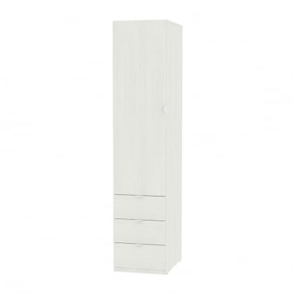 Шкаф распашный Риал(H19)198х45х45ручкаторцеваяTR-2(ВД)_0