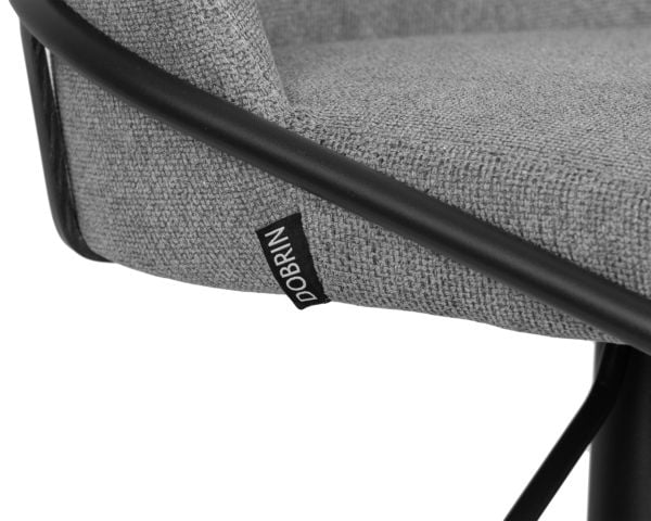 Стул барный ДОБРИН ОЛИВЕР (серая ткань (ФЛЙ1347-17)) 2 шт / DOBRIN OLIVER (FLY1347-17))_7