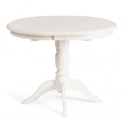 Стол STEFANO бук, мдф, 100+30x80x77см, Ivory white_2