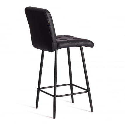 Полубарный стул Medeo/Медео экокожа , черный, 42х56х102 см_2