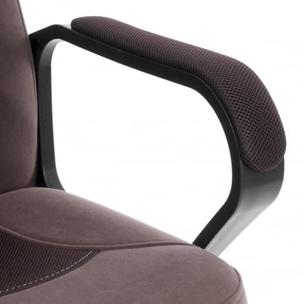 Кресло PARMA (22) велюр/ткань, коричневый, 6/TW-24_7