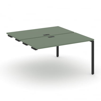 Двойной стол-приставка к опорным тумбам/шкафам CONCEPT CN.DSPR-003 Кобо Черный_0