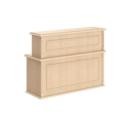 Стойка ресепшен RMS 120 Бук тиара_0