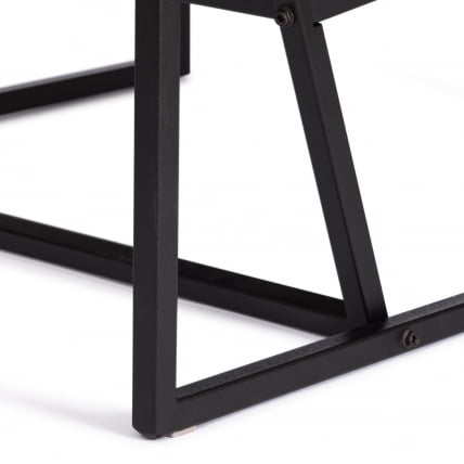 Кресло Charli LUX/Чарли Люкс велюр/букле, VT shape silver, 70х80х82 см_11