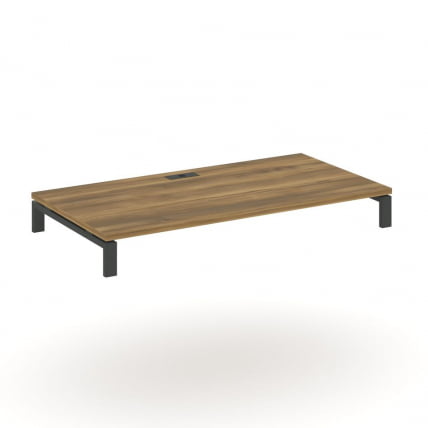 Стол надставка на две опорные тумбы CONCEPT CN.OSN-007 Сандал Янтарный Антрацит_0