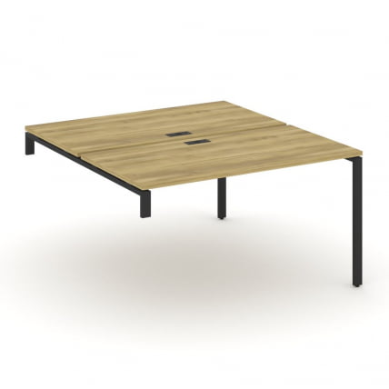 Двойной стол-надставка на опорную тумбу CONCEPT CN.DSN-003 Кобо Черный_0