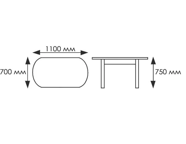 Стол обеденный Европейский фп Лимон Е001 ЛДСП серый_2
