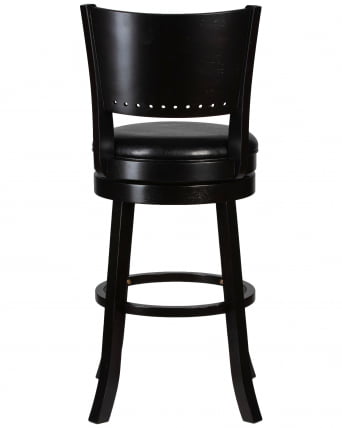 Вращающийся полубарный стул DOBRIN TONY COUNTER Капучино-черный_4