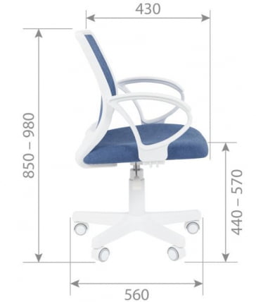 Детское кресло CHAIRMAN KIDS 112 велюр Лимон_4