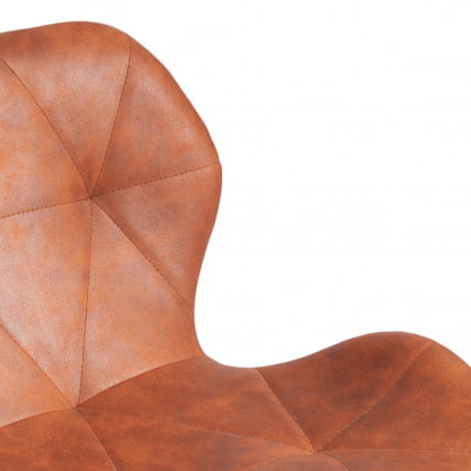 Стул STUTTGART (mod. 74) / 1 шт. в упаковке экокожа/дерево береза/металл, 50 х 47 х 73 см, античный коричневый RH02-13/натуральный_7