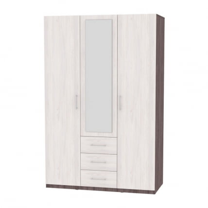 Шкаф распашный R-198х135х60-3-M(ЯАТ-ЯАС)_0