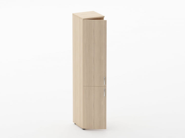 Шкаф высокий закрытый Glassy 6.19.13Л Орех_1