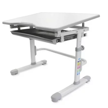 Комплект парта и стул с чехлом RIFFORMA SET-10 Белый Розовый_4