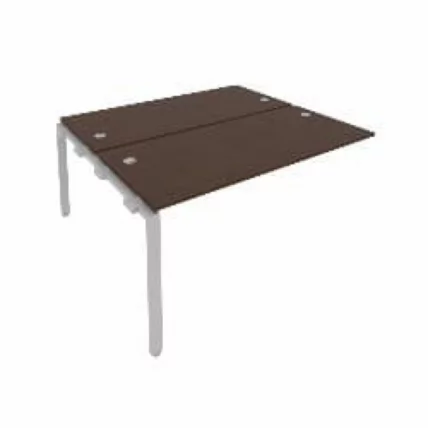 Проходной наборный элемент рабочей станции Metal System Б.ПРС-СП-2.4 Венге/Серый_0