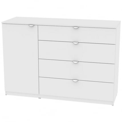 Комод Калисто(K44)923х1352х468ручкаторцеваяTR-2(Белый)_0