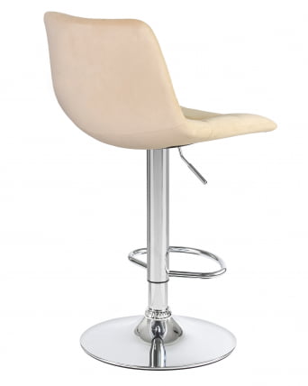 Стул барный DOBRIN TAILOR (бежевый велюр (MJ9-10)) 2 шт_4