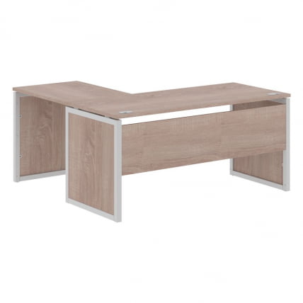 Стол письменный угловой правый XTEN-QP XQPCT 1615 R Дуб Сонома Серый_0