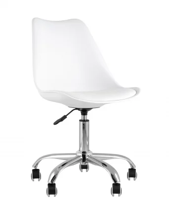 Стул офисный BLOK NEW пластиковый Белый_0