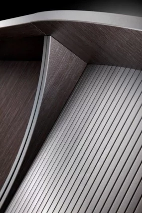 Стойка ресепшн Менеджер комплект №1 Ясень Шимо темный_1