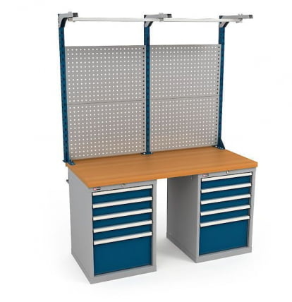 Верстак ВС-150-09 Ф + Экран ВС-150-Э4_0