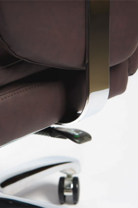 Кресло офисное Парламент H-2021-322 Темно-коричневый_11