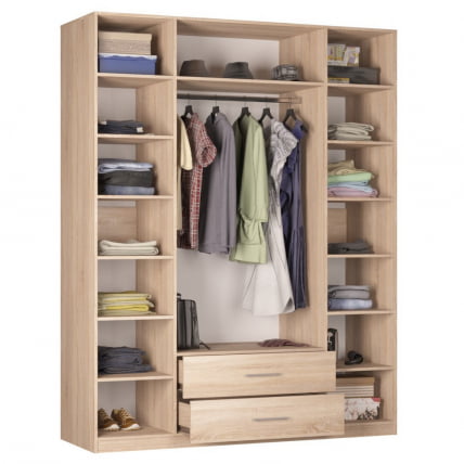 Шкаф распашный R-230х180х60-2-M(ЯШТ)_1