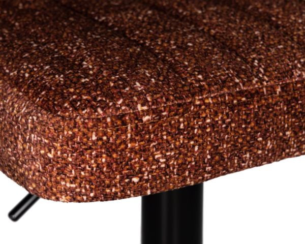 Стул барный ДОБРИН CХАРЛЙ БЛАCК (терракотовый твид (ЛЕО56)) 2 шт / DOBRIN CHARLY BLACK (LEO56))_7