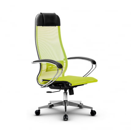 Кресло офисное МЕТТА B 1m 4/K131, Основание 17834 Комплект 3 Лайм_0
