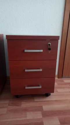 Тумба подкатная с 3-мя ящиками Пр.Т-3 Орех_3