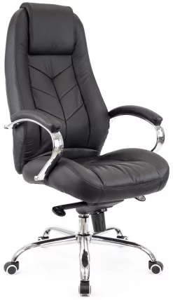 Кресло руководителя Drift Lux M кожа Черный_1