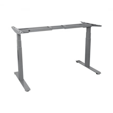 Подстолье для стола с электроприводом и регулировкой высоты 2 мотора, память 4 уровня высоты, серый_2