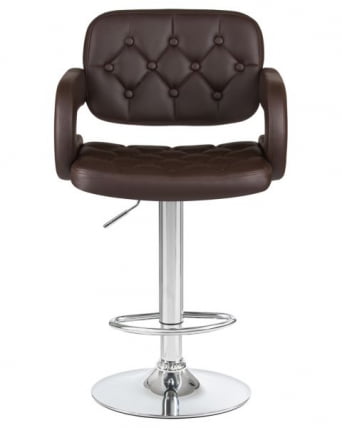 Стул барный DOBRIN TIESTO (коричневый) 2 шт_6