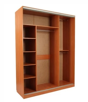 Шкаф-купе Бассо 2-600 Вишня оксфорд / Крем_1