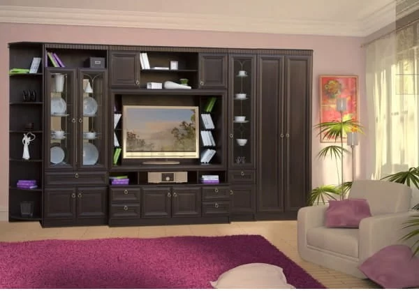 Шкаф для одежды Инна 609  Денвер темный_5