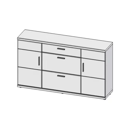 Комод Корано Бм.Кор-04 Белый_1