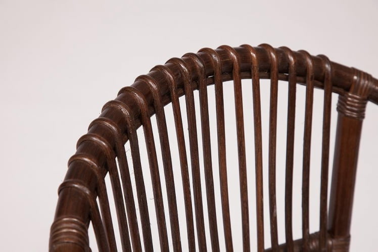 КОМПЛЕКТ NEW BOGOTA ( диван + 2 кресла + стол со стеклом ) /с подушками/ ротанг, кр:61х67х78,5см, дв:108х66х78,5см, ст:D60х56,5см, walnut (грецкий орех)_8