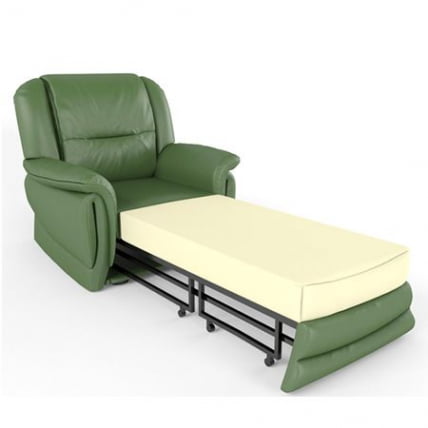 Кресло с механизмом релакс Вавилон 1Р Миртовое (экокожа)_0